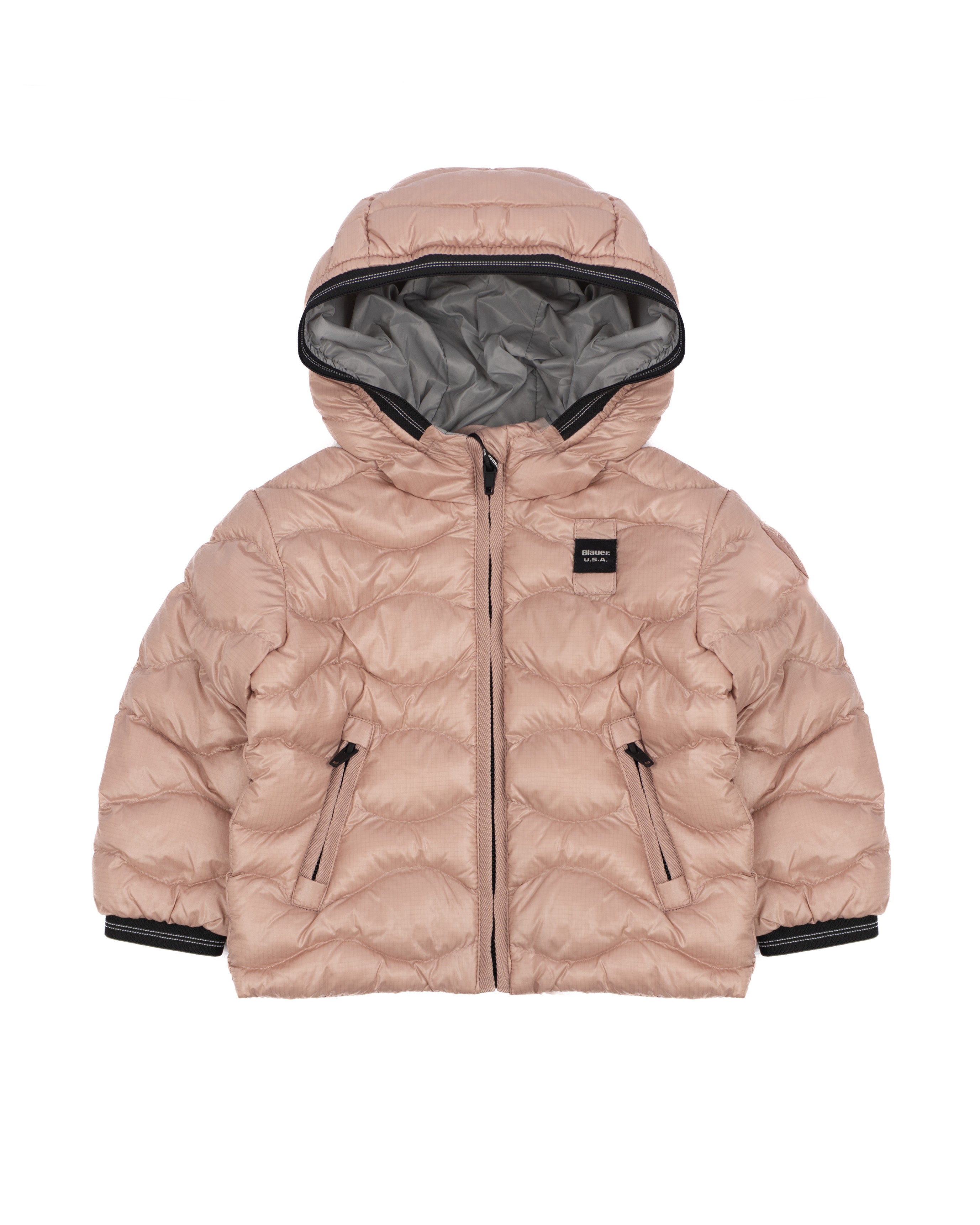 Blauer Kids Giubbino Rosa con Cappuccio Bryant Baby per Neonate
