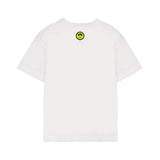 Barrow Kids T-shirt Bianca con Stampa Shoes per Bambini