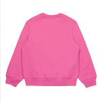 Dsquared2 Kids Felpa Fucsia con Logo Boxed per Bambine (retro)