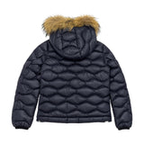 Blauer Kids Piumino con Pelliccia Blu per Bambini