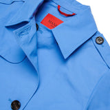 Max & Co Giacca/Trench Azzurro Cropped per Bambine