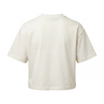 Vicolo Kids T-Shirt Off-White con Logo con Applicazioni per Bambine