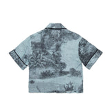 N21 Kids Camicia con Stampa All-Over per Bambine