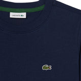 Lacoste Kids T-Shirt Blu Navy con Logo per Bambini