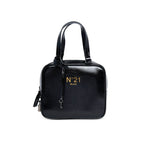 N°21 Kids Borsa Nera a Bauletto per Bambine
