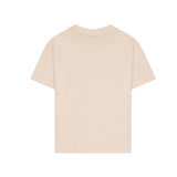 Barrow Kids T-shirt Sabbia con Stampa Logo per Bambini