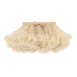Angel's Face Gonna con Tulle Biscotto con Fiocco per Neonate