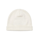Elisabetta Franchi La Mia Bambina Cappellino Avorio con Ricamo Logo per Neonate