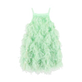 Angel's Face Abito Menta Palma per Bambine