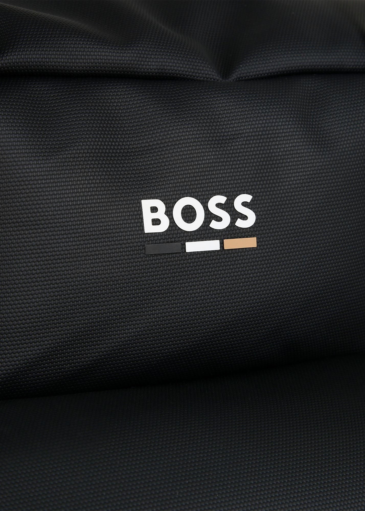 Boss Kids Borsa Mamma Nera con Fasciatoio (logo)