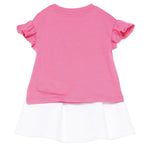 Moschino Kids Completo T-shirt con Stampa Logo e Gonna con Stampa Logo