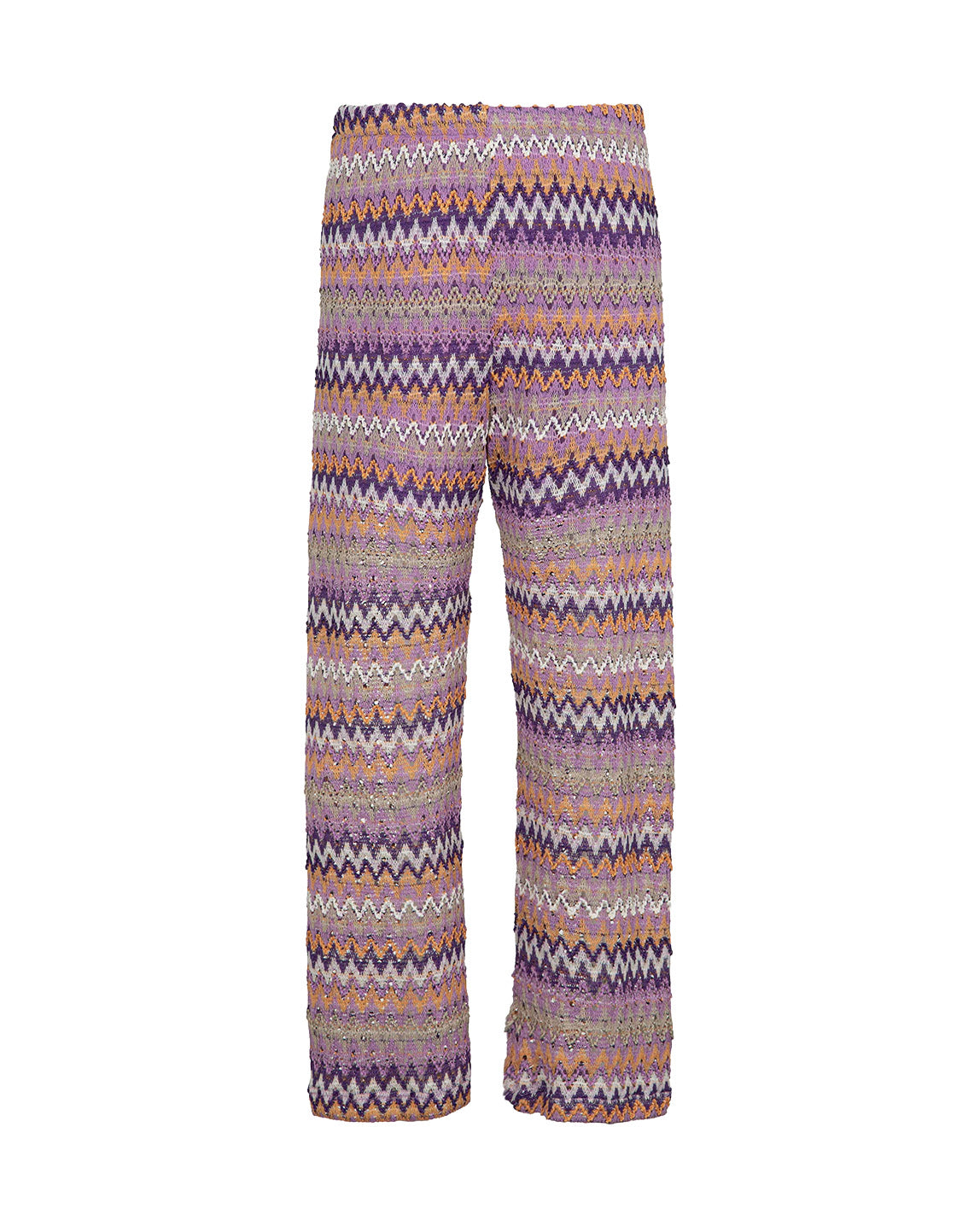 F**K Kids Pantalone Copricostume in Maglia Multicolor per Bambine
