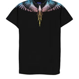 Marcelo Burlon County of Milan Kids Abito Nero con Stampa per Bambine