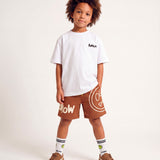 Barrow Kids Unisex Off-White Logo Socks