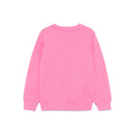 Moschino Kids Felpa Girocollo Fucsia con Stampa per Bambini