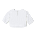 Twinset Kids T-shirt in Pizzo e Sangallo