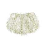 A'lapage Kids Short Oliva Frangiato per Bambine