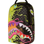 Sprayground Kids Zaino Terrestrial Vibrancy Black (dettaglio)