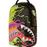 Sprayground Kids Zaino Terrestrial Vibrancy Black (dettaglio)