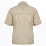 Yes London Kids Camicia Verde con Logo per Bambini