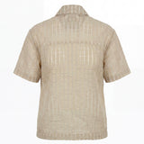 Yes London Kids Camicia Verde con Logo per Bambini