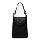 Patrizia Pepe Borsa Nera in Pelle per Bambine