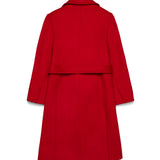 Max & Co Kids Cappotto Runaway Rosso per Bambine (retro)