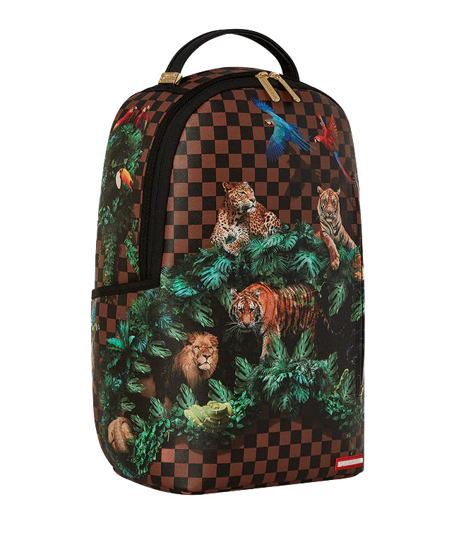 Sprayground Kids Zaino Shark Jungle (dettaglio)