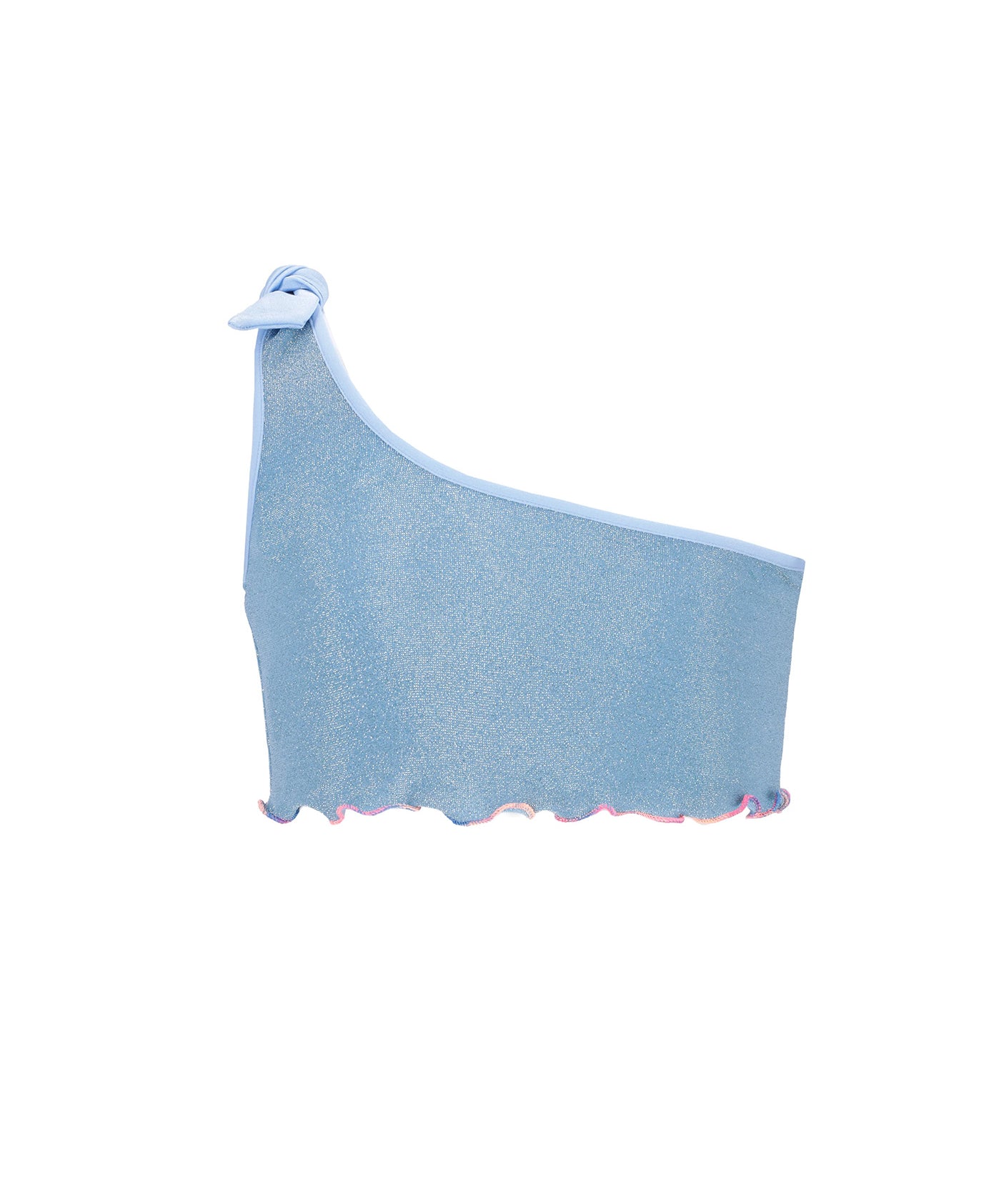 4giveness Kids Top Fantasia Glitter Azzurro per Bambine