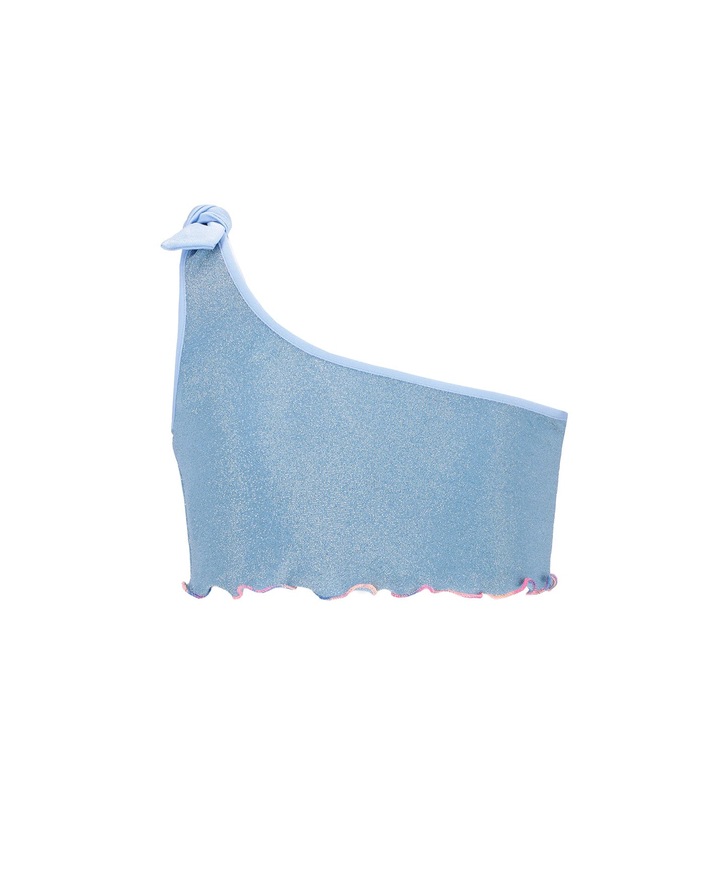 4giveness Kids Top Fantasia Glitter Azzurro per Bambine