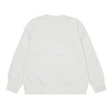Maison Margiela Kids Felpa Bianco con Logo Unisex