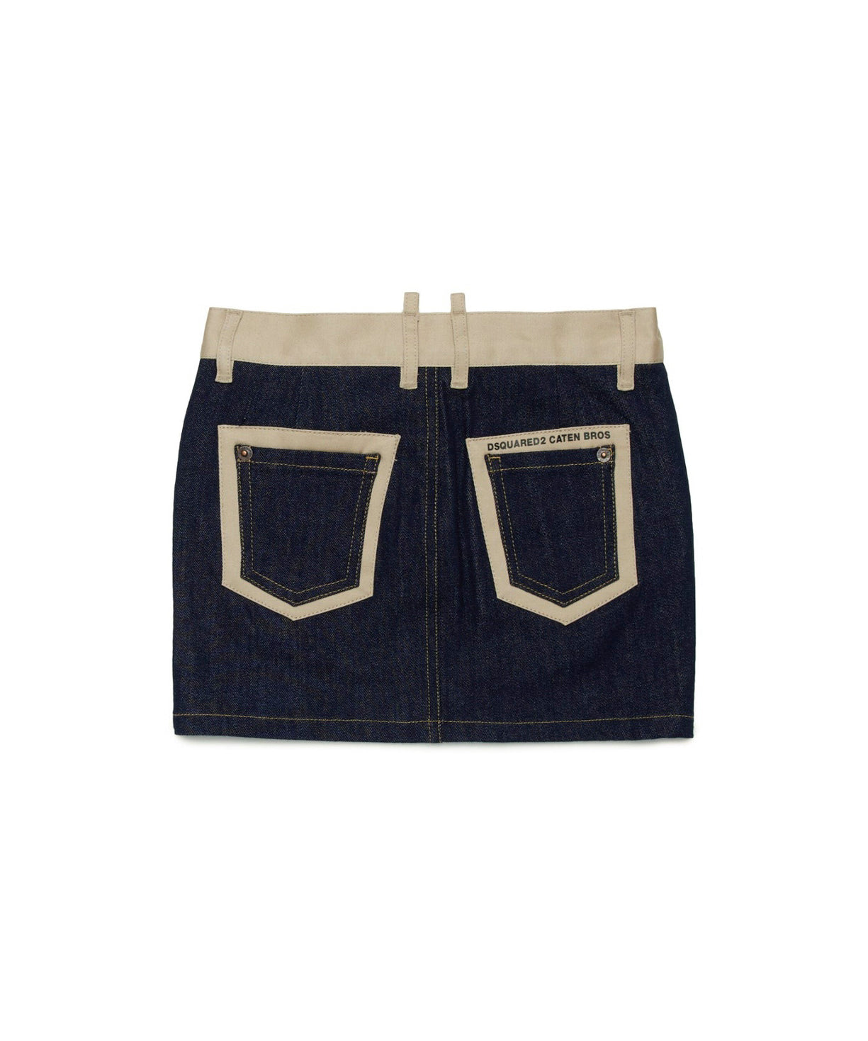 Dsquared2 Kids Gonna in Gabardina Beige per Bambine (retro)