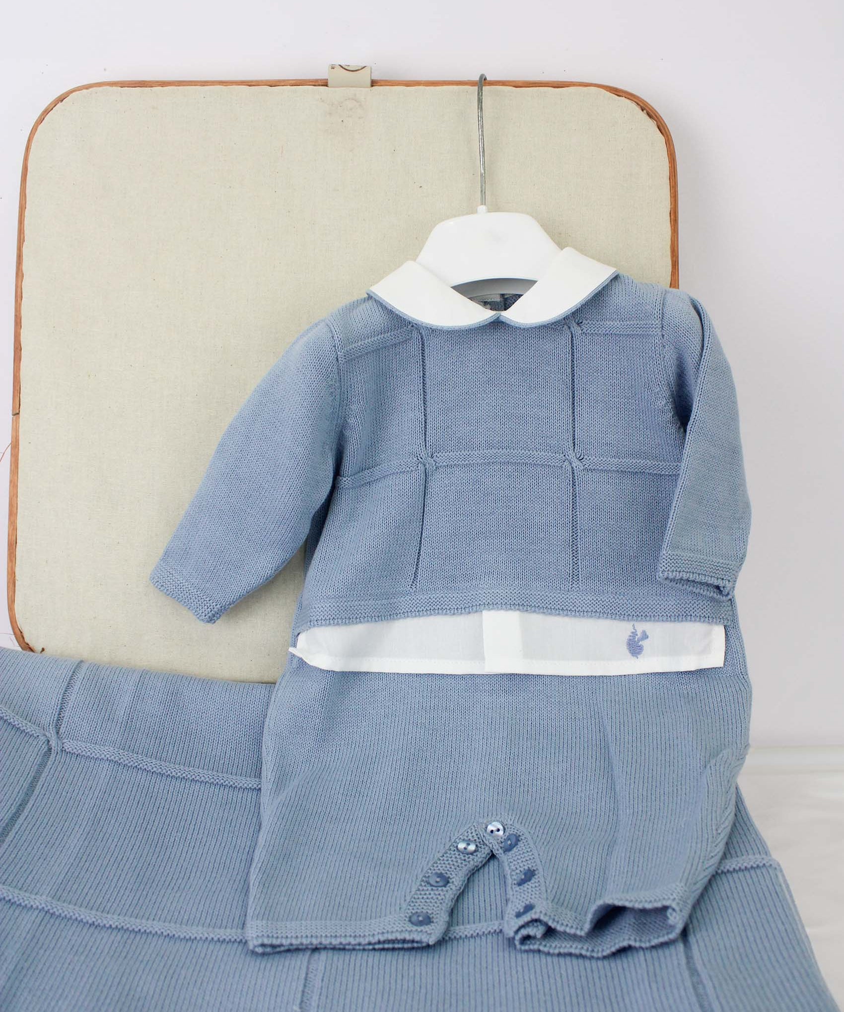 Le Coconne Tutina Celeste per Neonati