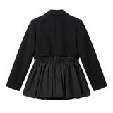 Pinko Kids Abito Nero con Logo per Bambine