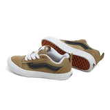 Vans Kids Knu Skool Verde Oliva/Nero per Bambini