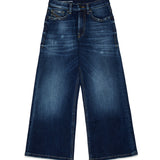 Diesel Kids Pantalone in Denim per Bambine