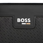 Boss Kids Borsa Mamma Nera con Fasciatoio (logo)