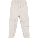 Calvin Klein Kids Pantaloni Parachute Beige per Bambini