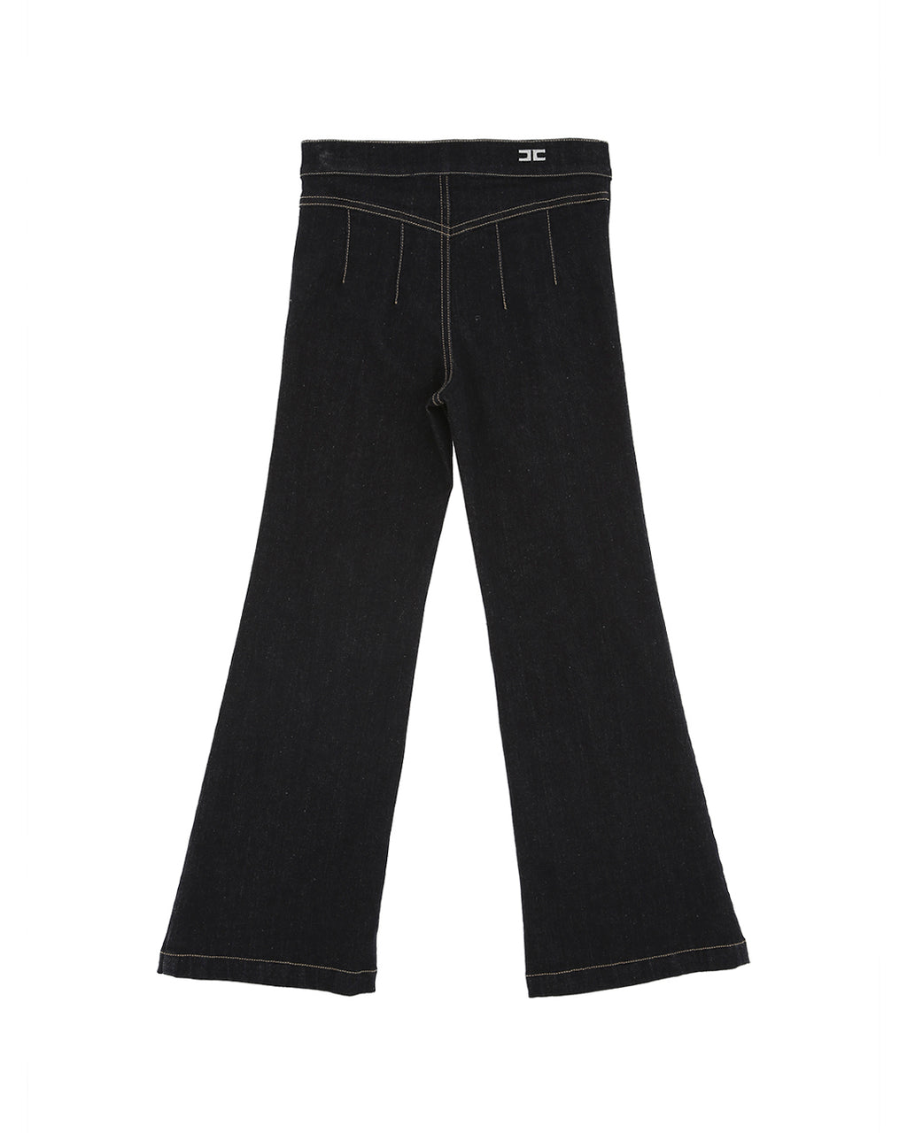 Elisabetta Franchi La Mia Bambina Jeans Flare Denim Scuro per Bambine