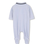 Boss Kids Tutina Celeste in Ciniglia per Neonati