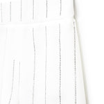 Patrizia Pepe Short Bianco con Strass per Bambine