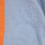 Le Coconne Tutina Azzurro/Arancio per Neonati (dettaglio)