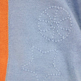 Le Coconne Tutina Azzurro/Arancio per Neonati (dettaglio)