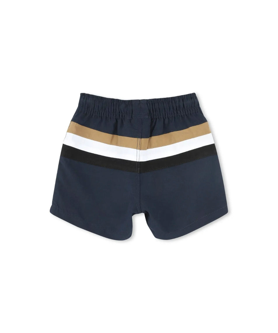 Boss Kids Costume Boxer Blu Navy per Neonati (retro)