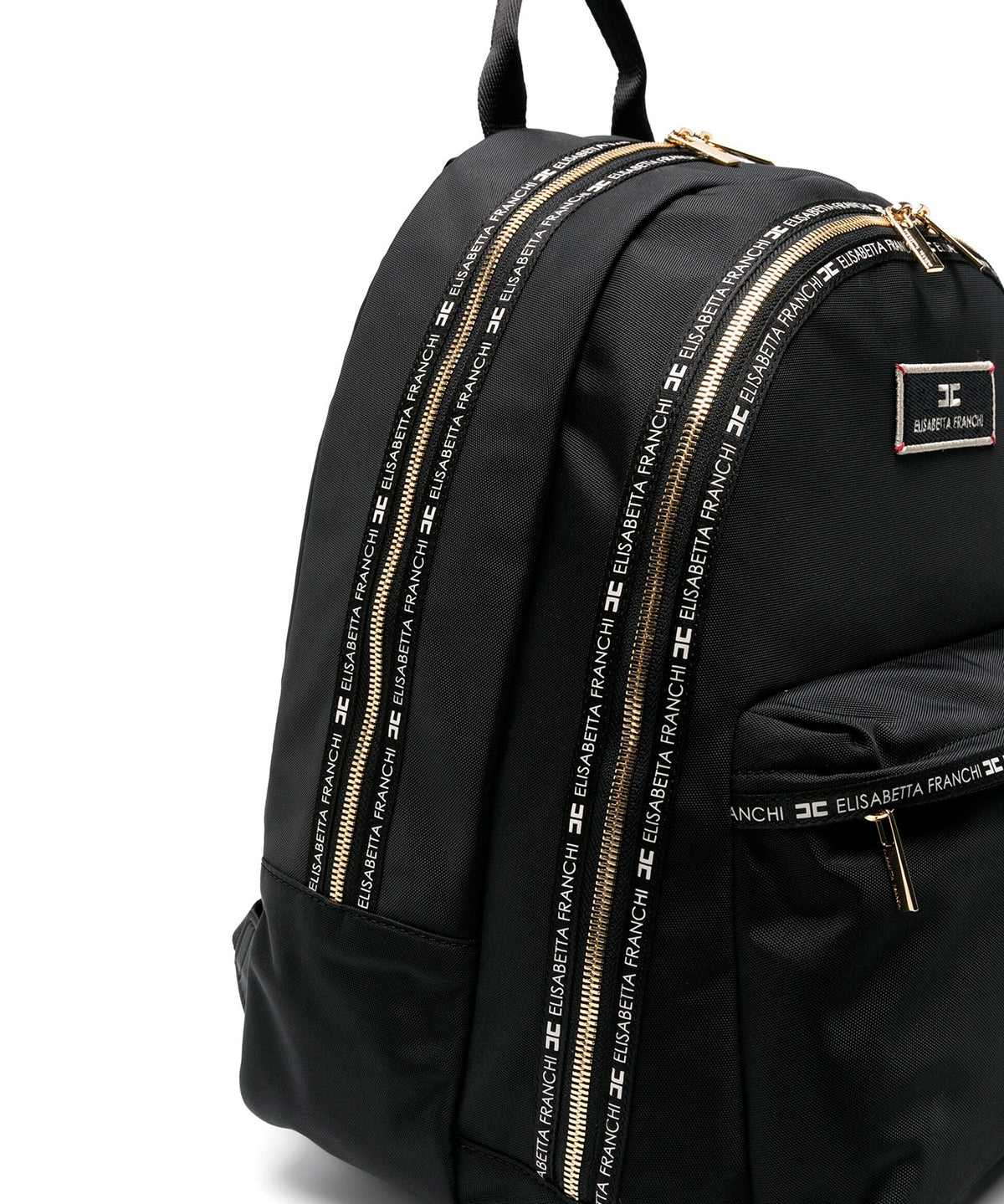 Elisabetta Franchi La Mia Bambina Zaino Nero con Logo