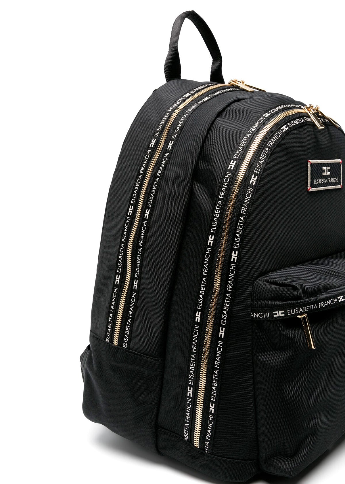 Elisabetta Franchi La Mia Bambina Zaino Nero con Logo