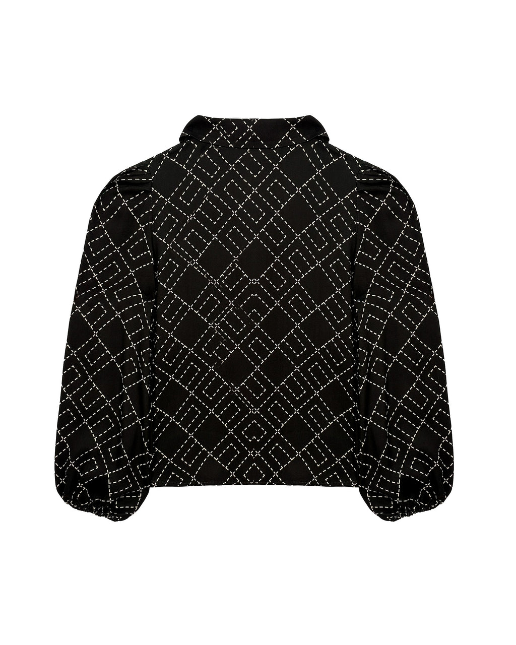 Elisabetta Franchi La Mia Bambina Camicia con Logo Geometrico per Bambine