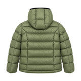 Blauer Kids Piumino con Cappuccio Verde Salvia per Bambini
