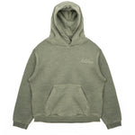 I'M Brian Kids Felpa VErde Effetto Slavato con Ricamo Logo Lato Cuore per Bambini