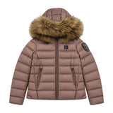 Blauer Kids Piumino Trapuntato Rosa Cipria per Bambini